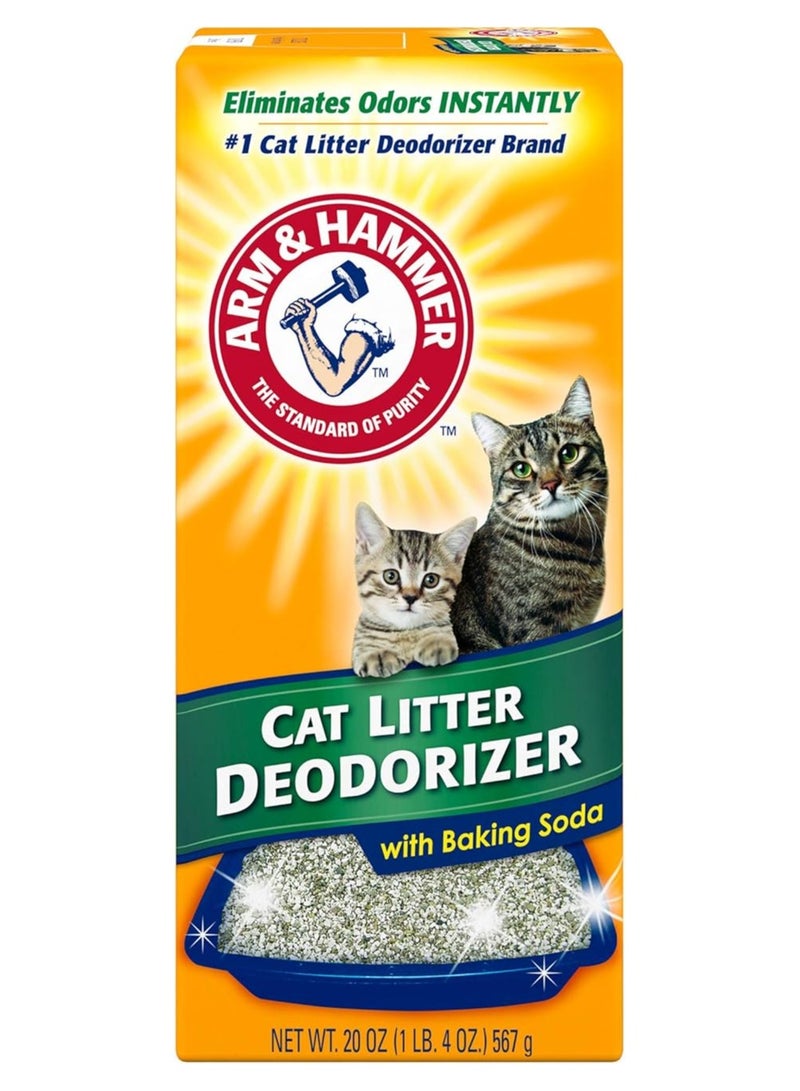 Arm & Hammer Cat Litter Deodorizer with Baking Soda - 567g - Image 1