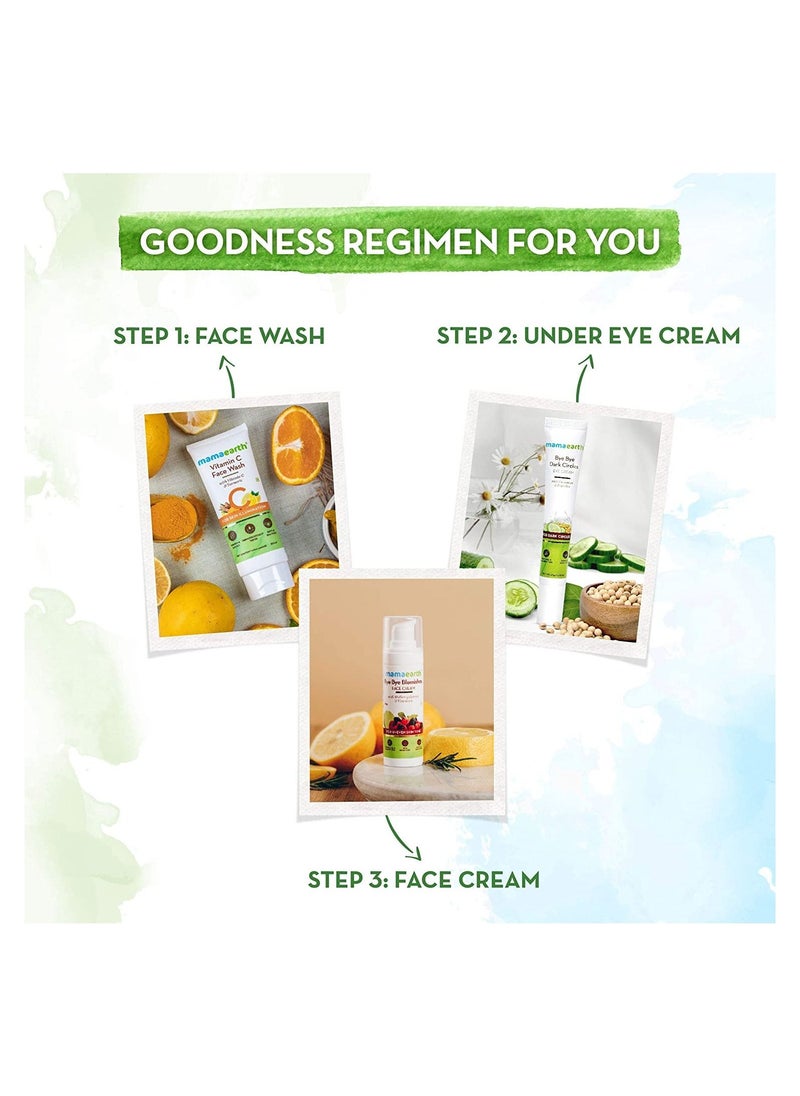 Mamaearth - Bye Bye Dark Circles Under Eye Cream For Dark Circles with Cucumber And Peptides 20ml - Image 1