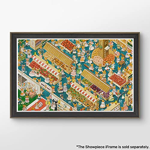 Pintoo Jigsaw Puzzles 4000 Piece for Adults Smart The Market Beautiful Plastic Puzzle for Home Decor Zero Dust Easy Storage H1776 - Image 5