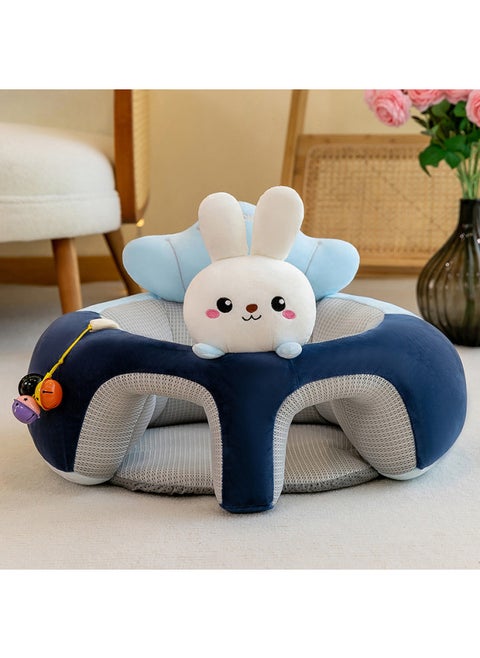 Direct Supply Summer Air Layer Fully Surrounded Anti-rollover Learning Seat Learning Artifact To Protect The Spine-Specifications:Leather Shell + Felt Board-Color:Little White Rabbit [Breathable Air Layer]