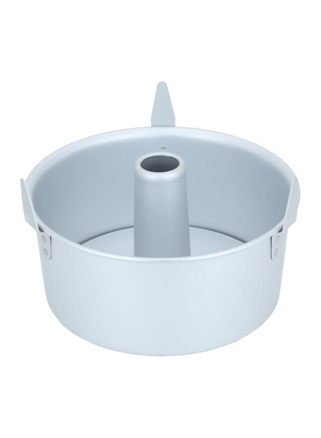 Alsaif Gallery BAKE CHEF Aluminum Cake Mold 23.8X21.2X10.7 Cm With Movable Column Silver - Image 1