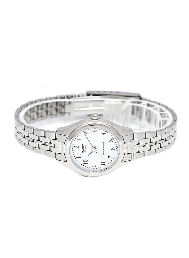 CASIO Women Quartz Two Tone Analog Watch LTP-1129A-7BRDF - 32 mm - Silver - Image 5