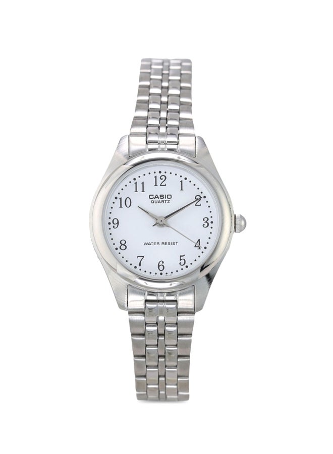 CASIO Women Quartz Two Tone Analog Watch LTP-1129A-7BRDF - 32 mm - Silver - Image 1