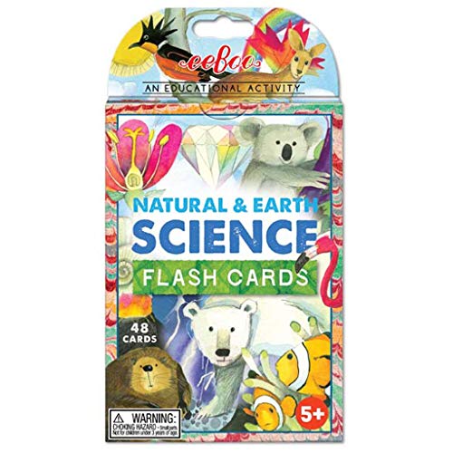 eeBoo: Natural and Earth Science Educational Flash Card, Includes a Colorful Illustration on One Side and Informational Facts on The Other Side, for Ages 5 and up, Encourages Imagination - Image 1
