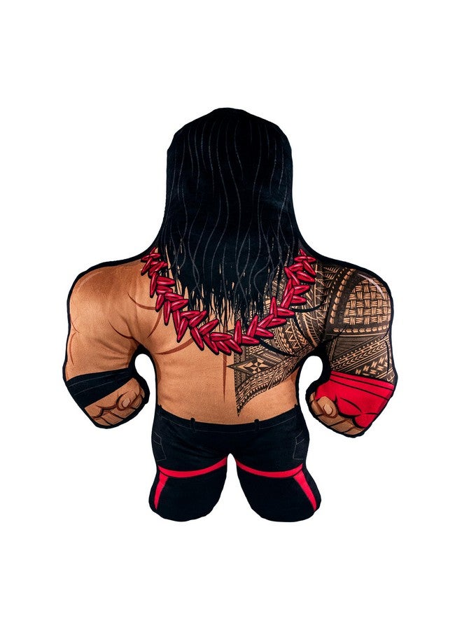 Bleacher Creatures دمى المشجعين WWE رومان رينز 24" رفيق المشجعين - لعبة قماشية ناعمة - Image 5