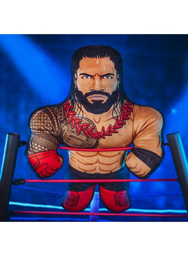 Bleacher Creatures دمى المشجعين WWE رومان رينز 24" رفيق المشجعين - لعبة قماشية ناعمة - Image 4