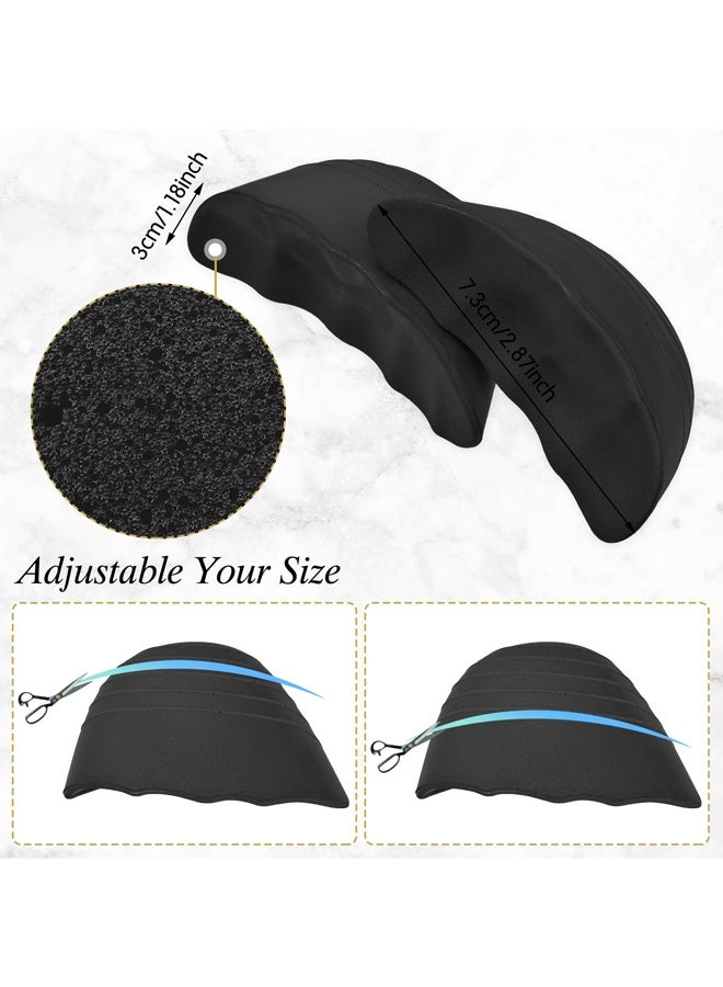 4 Pairs Shoe Filler Inserts Toe Cushion Insert Memory Foam Shoe Size Reducer High Heels Dress Shoes Casual Flats Adjusts Shoe Size  Prevents Slippage Relieves Pressure Reduces Fatigue Fits Multiple Shoe Types, Ideal for Daily Wear Work Formal Events - Image 2