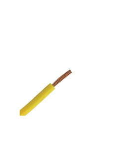 Oman Oman Cable 4.0mm Single Core Wire-100 Yards-Yellow 