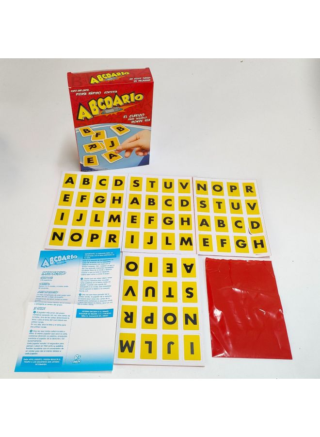 Cross-border English And Western Crazy Alphabet Chessboard Table Tour Turntable Parent-Child Family Gathering Educational Interactive Children's Toys