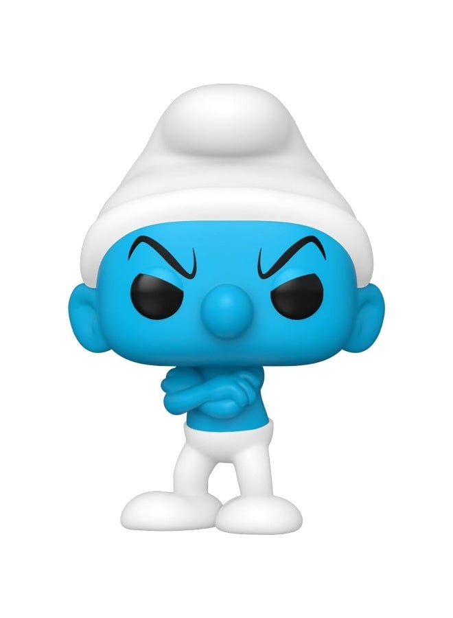 Funko Pop! Television The Smurfs Grouchy Smurf Vinyl Figure (10 Cm) - Image 2