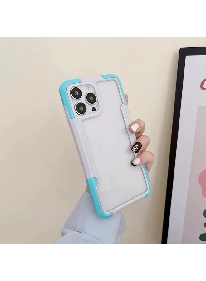 S-TOP Case For iPhone 13 Armor Acrylic 3 in 1 Phone Case - Image 4