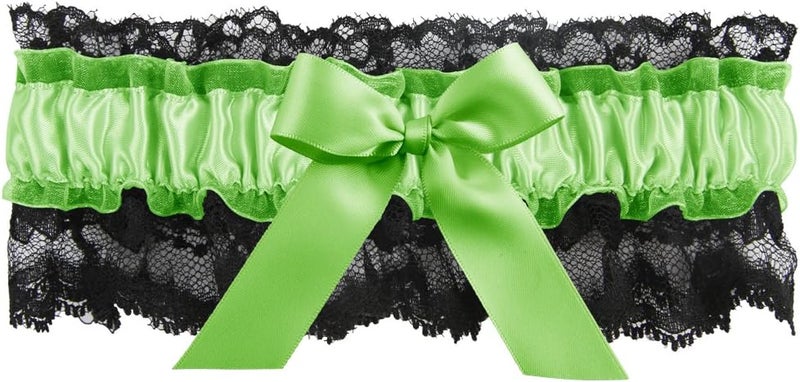 Britney Garter, Black/Apple Green