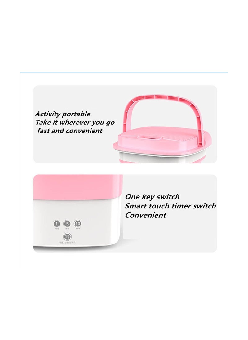 Generic - Mini portable folding washing machine with washing tub for clothes - Image 1
