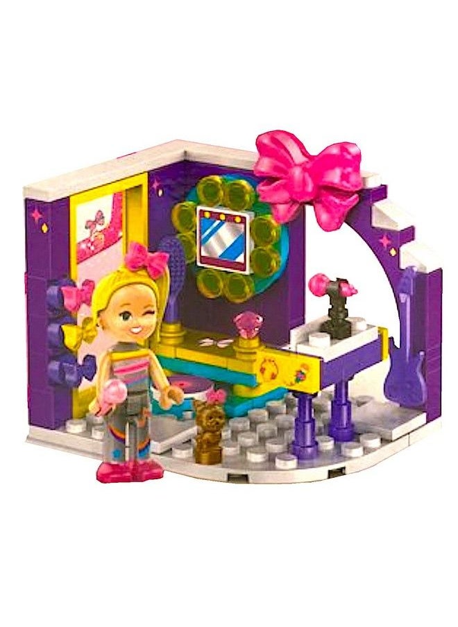 JOJO - Snap & Switch Jojo Siwa Dressing Room Build Set 100 Pieces Jojo Build Set - Image 1