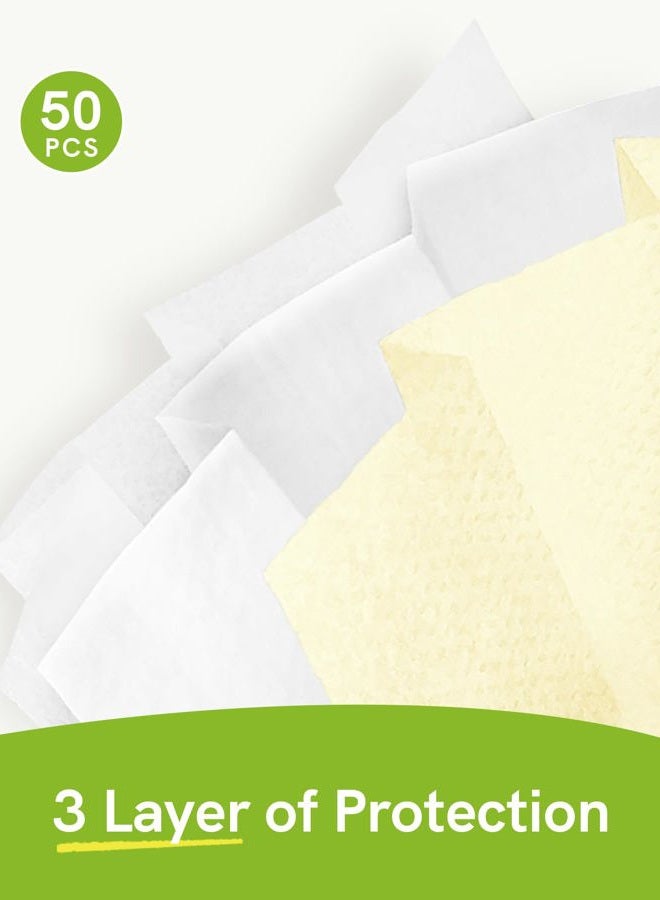 FriCARE Disposable Masks for Adults, Colored Beige Face Mask with Adjustable Nose Wire, FSA HSA Eligible, 3-ply 50 Pack Hospital Grade - Image 5