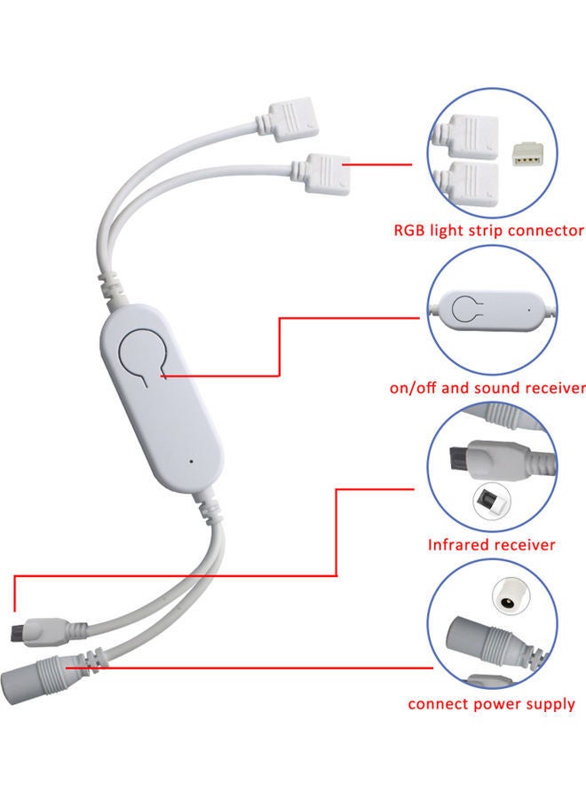NIBEMINENT Light Strip Wifi Controller White  - Image 5