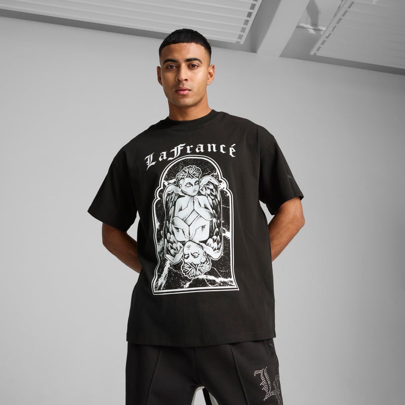 بوما تيشرت PUMA HOOPS x LAFRANCÉ Written in Chrome مناسب للجنسين - Image 1