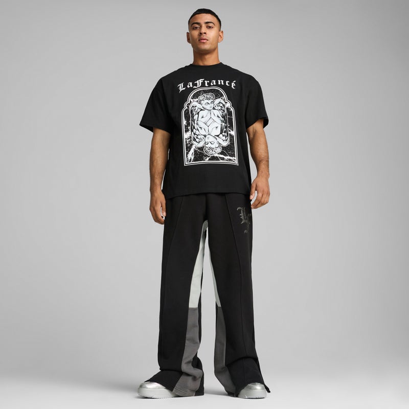 بوما تيشرت PUMA HOOPS x LAFRANCÉ Written in Chrome مناسب للجنسين - Image 3