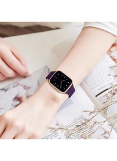 Sunnywoo Lace Sport Silicone Band Compatible with Apple Watch 38mm 40mm 41mm 42mm 44mm 45mm 46mm 49mm for Women, Soft Wristband Waterproof Replacement for iWatch Series Ultra 10 9 8 SE 7 6 5 4 3 2 1  - Image 3