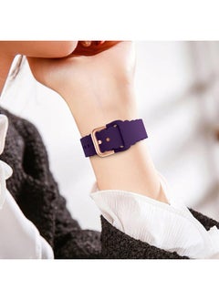 Sunnywoo Lace Sport Silicone Band Compatible with Apple Watch 38mm 40mm 41mm 42mm 44mm 45mm 46mm 49mm for Women, Soft Wristband Waterproof Replacement for iWatch Series Ultra 10 9 8 SE 7 6 5 4 3 2 1  - Image 5