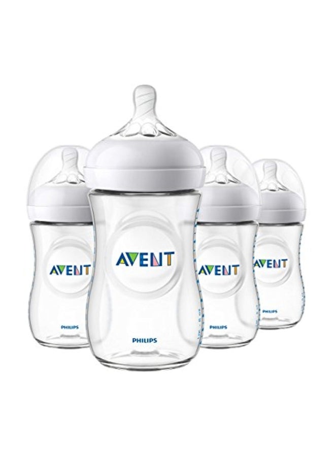 Philips Avent Pack Of 4 Avent Natural Baby Bottles - 9oz