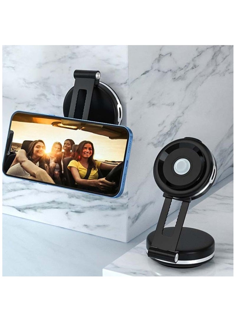 GUDOO Magnetic Suction Cup Phone Holder for Car, Universal Car Phone Holder Magnetic Suction Phone Mount, Double-Sided Phone Holder, Universal Innovative 360°3D Rotation Extra Strength Hold, Cradle Fit for iPhone Android and All Smartphones - Image 5