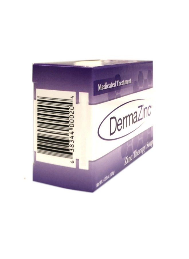 dermazinc Dermalogix Dermazinc Zinc Therapy Soap Medicated Treatment 5 Bars New Larger Size - Image 3