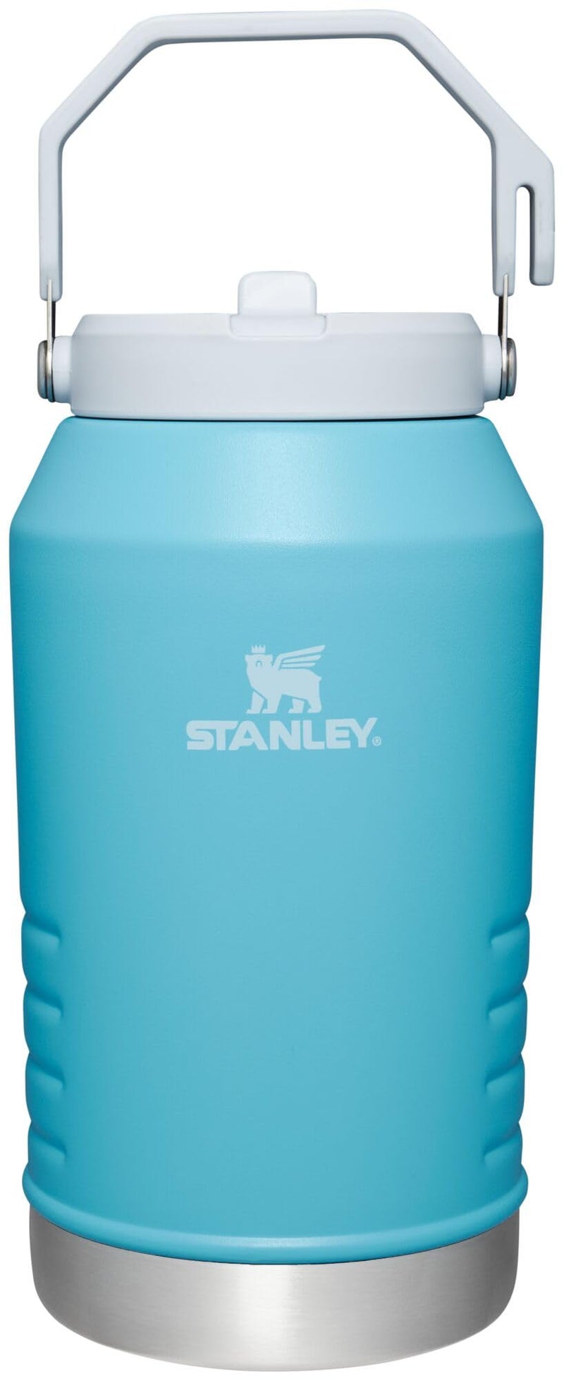 Stanley Stanley IceFlow Stainless Steel Water Jug with Straw  Vacuum Insulated Water Bottle for Home and Office  Reusable Tumbler with Straw Leak Resistant Flip  Pool  96OZ - Image 1