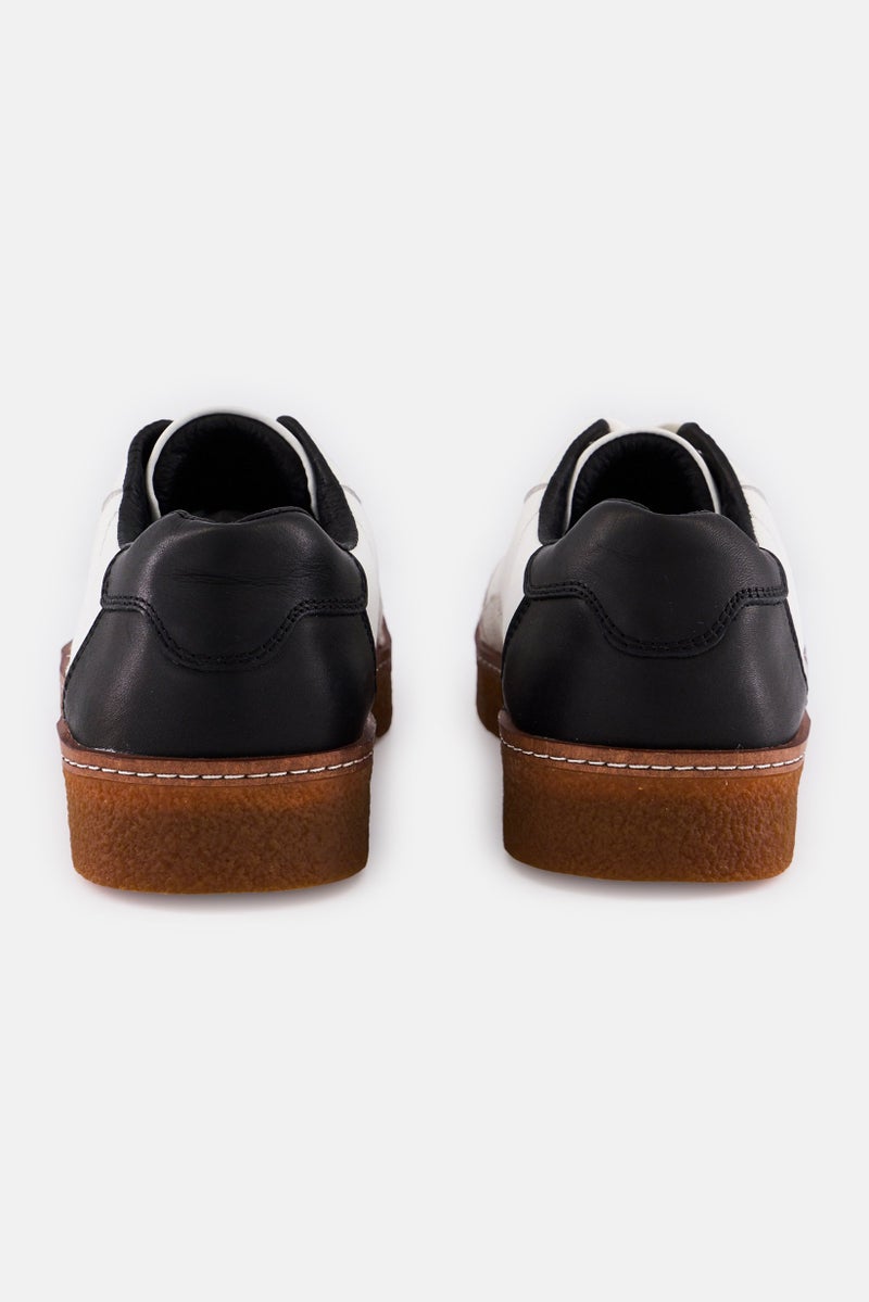 Jack Jones Men Lace Up Holm Casual Shoes, White - Image 4