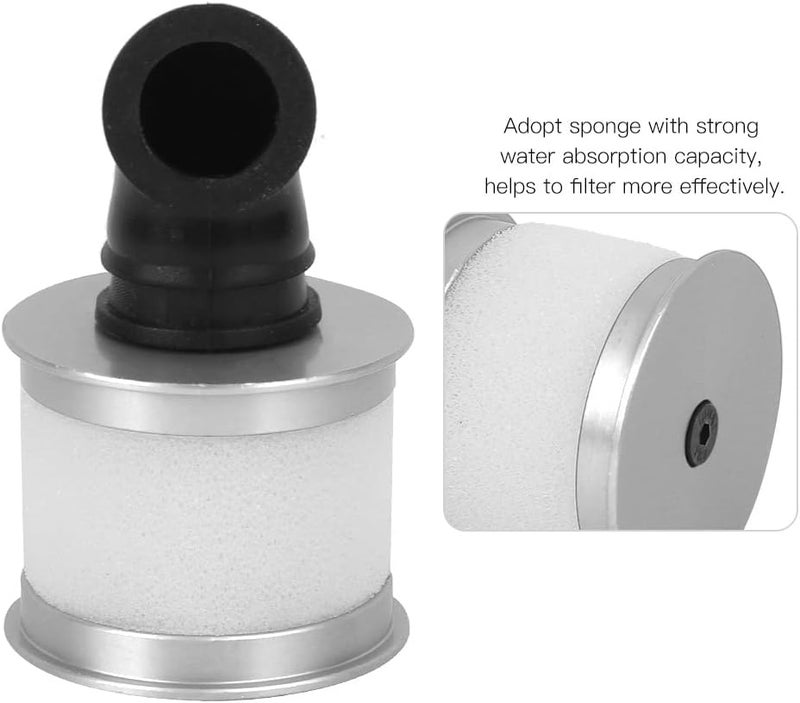 RC Air Filter Cleaner Universal Parts Fit for HSP 94188 94122 Oil Motor Remote Control Car (Silver) - Image 3