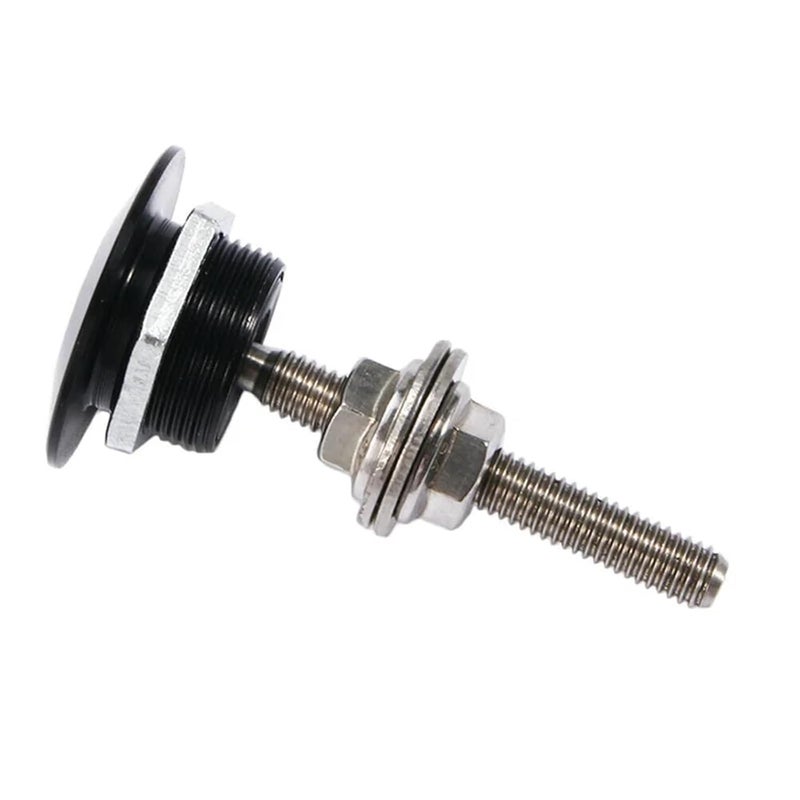 Vehicle Hood Pins 4 PCS Push Button Billet Quick Release Fasteners Set Racing Car Front Bumper for Bumper Hood License Plate(Red 30mm) - Image 4
