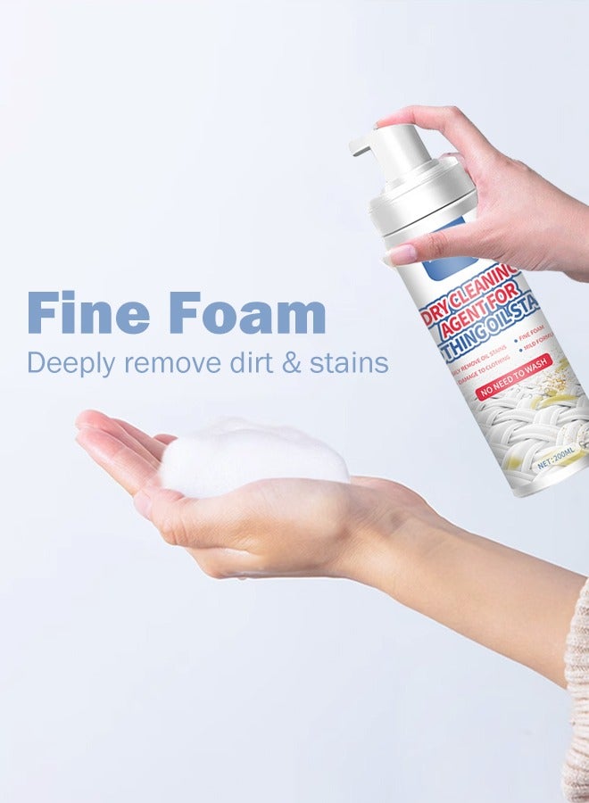 ويليام وير منظف رغوي للملابس متعدد الأغراض، مزيل البقع، رذاذ الغسيل، منظف الفقاعات للملابس، بقع القماش، يزيل بقع الزيت، القهوة، الشاي، أوساخ الدم، - Image 3