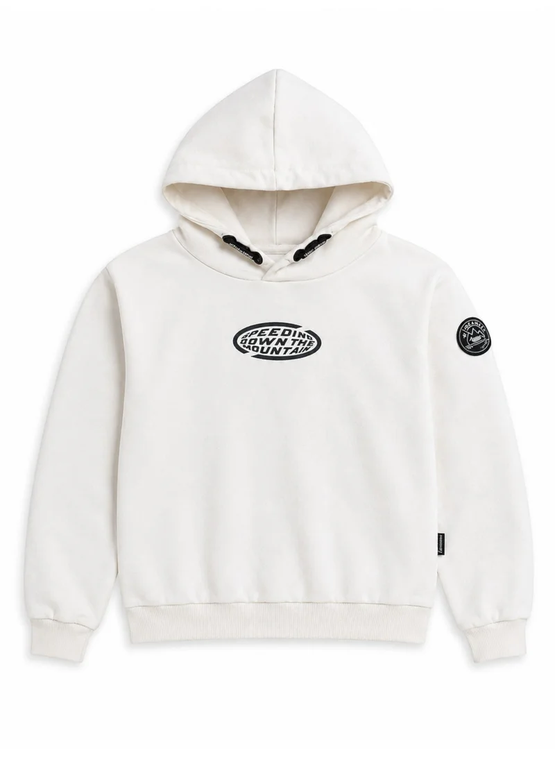 No Way Monday Boys Graphic Hoodie with Back Print
