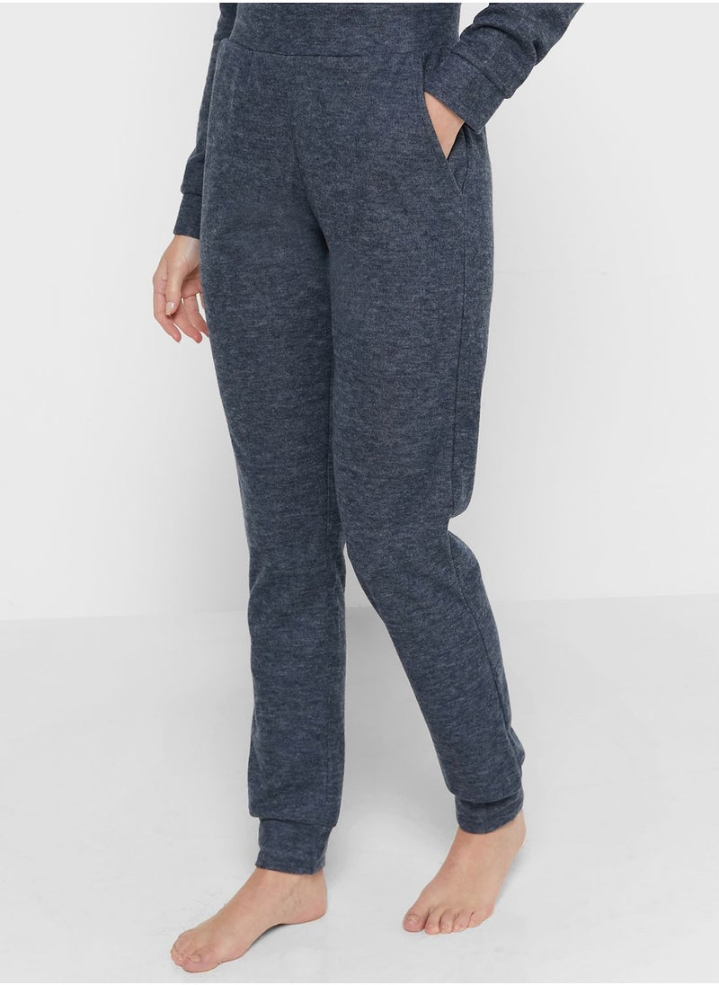 Catherine - Logo Crew Neck T-Shirt & Pyjama Set - Image 1