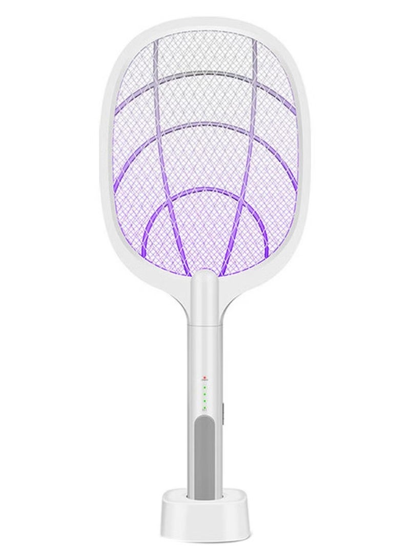 2 In1 USB Rechargeable Electric Swatter Multicolour 206x36x457mm - Image 1