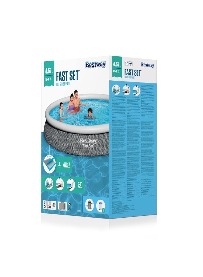 بست واي حوض سباحة كبير مع فلتر مياه 457x84 سم - 57313 - Image 4