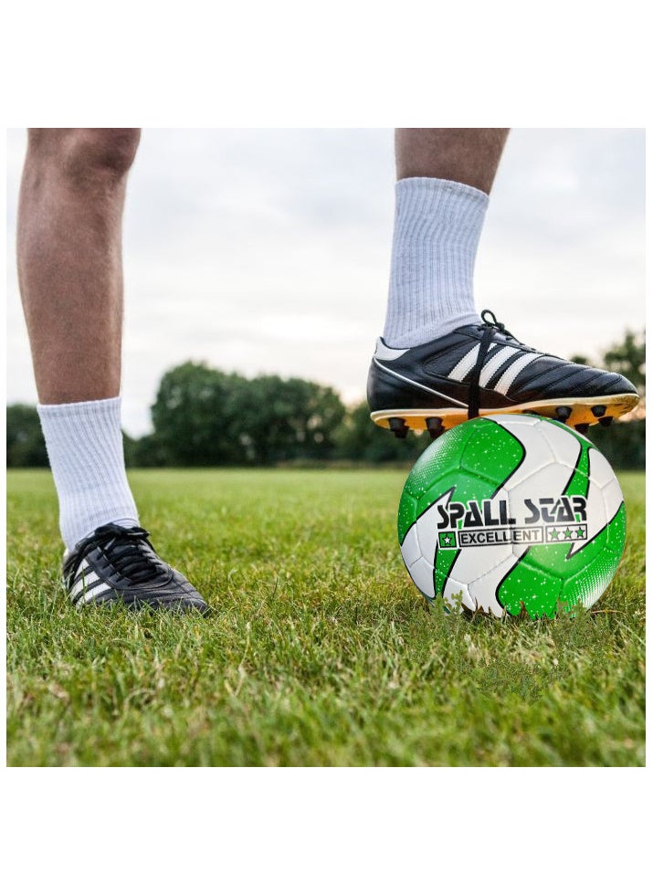 Spall - Football Soccer Ball For Matches World Cup Best Indoor/Outdoor Water Proof Ball For Professional Training And Match Men And Women Youth And Adult - Image 1