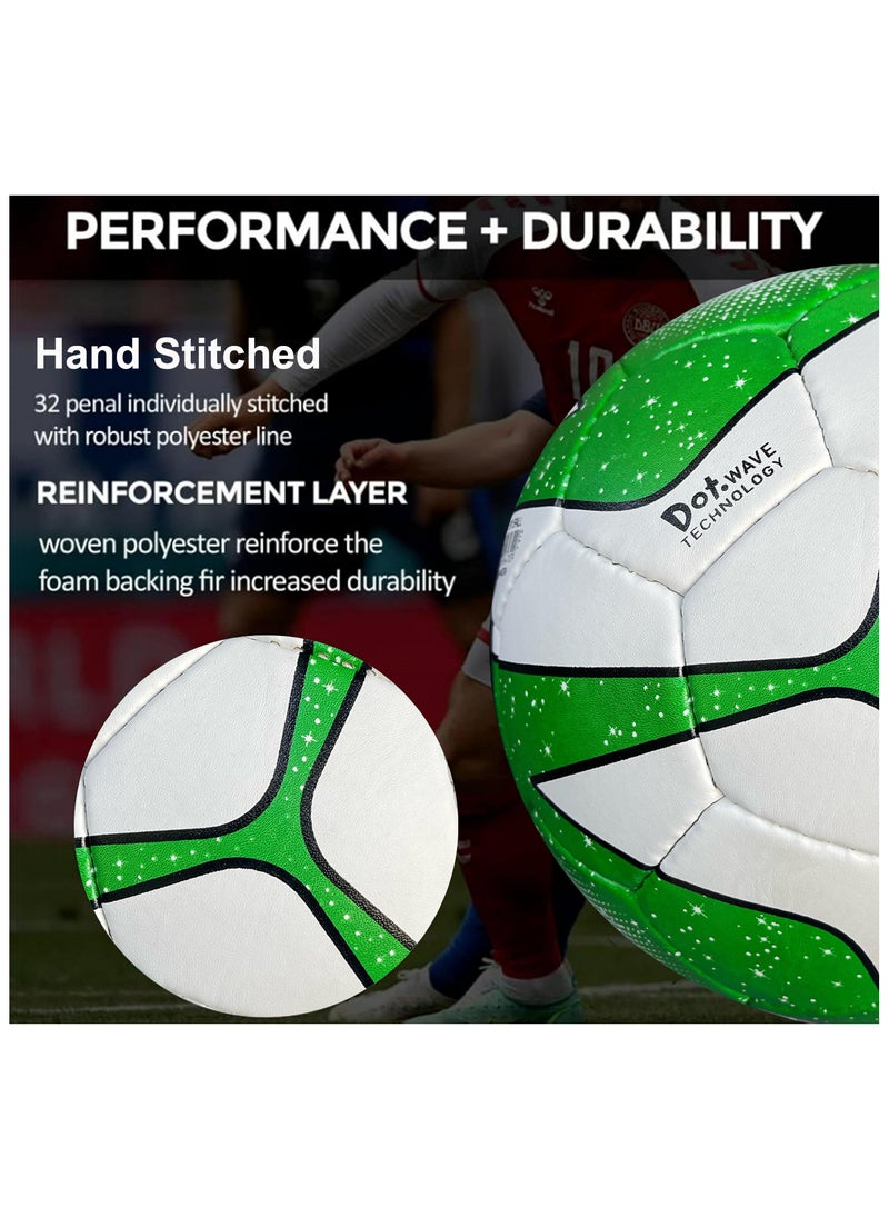 Spall - Football Soccer Ball For Matches World Cup Best Indoor/Outdoor Water Proof Ball For Professional Training And Match Men And Women Youth And Adult - Image 1