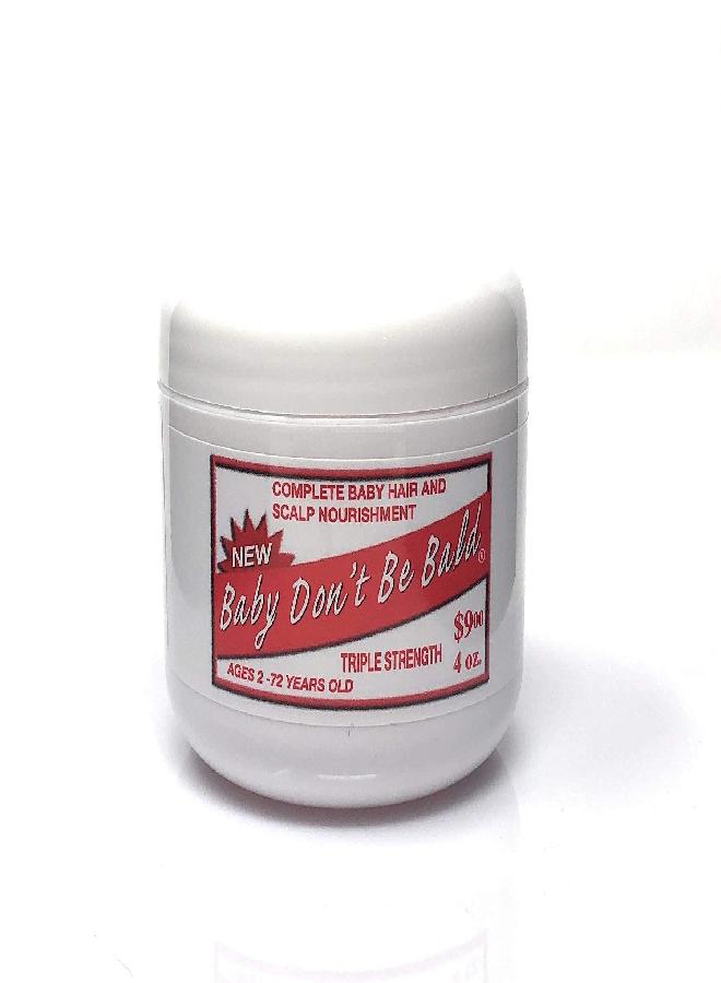 Baby Don't Bald Triple Strength Hair Grow 4 Oz. - Image 5