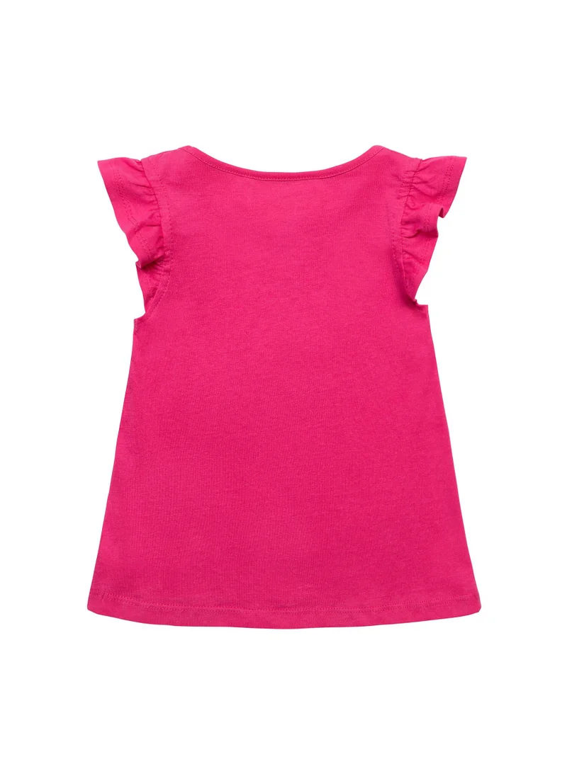 MINOTI Kids Girls Frilled vest