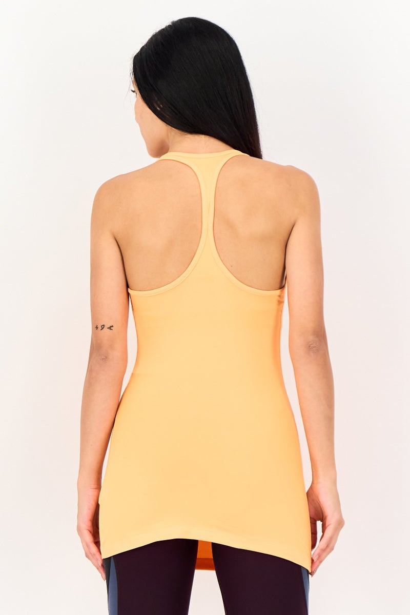 Nike Women Sportswear Fit Sleeveless Training Top, Neon Orange - Image 3