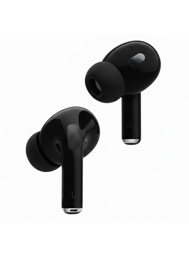 True Wireless ANC/ENC Earbuds with Touchscreen Control, Effective Noise Reduction Technology and Stylish Design - Black - Image 2