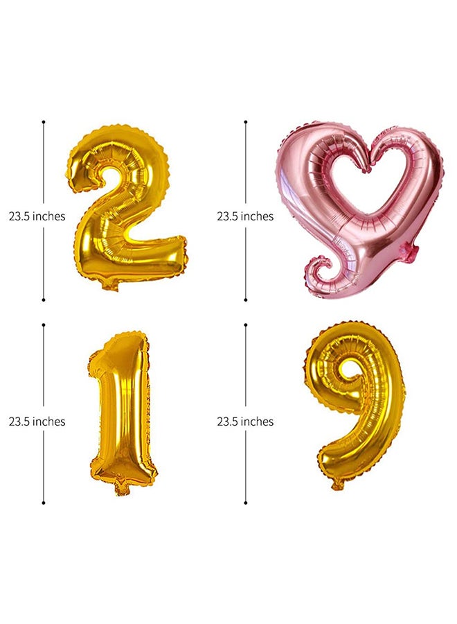 Sharpdo 10-Piece Graduate Party Balloons Set 12inch - Image 3