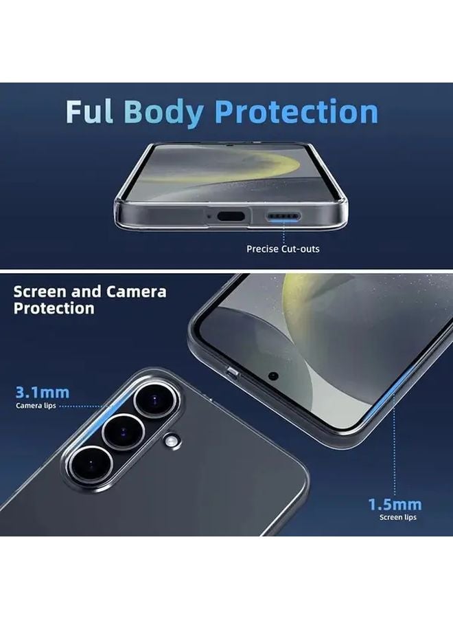 Transparent Ultra Thin TPU Protective Case For Samsung Galaxy S21 FE - Image 2