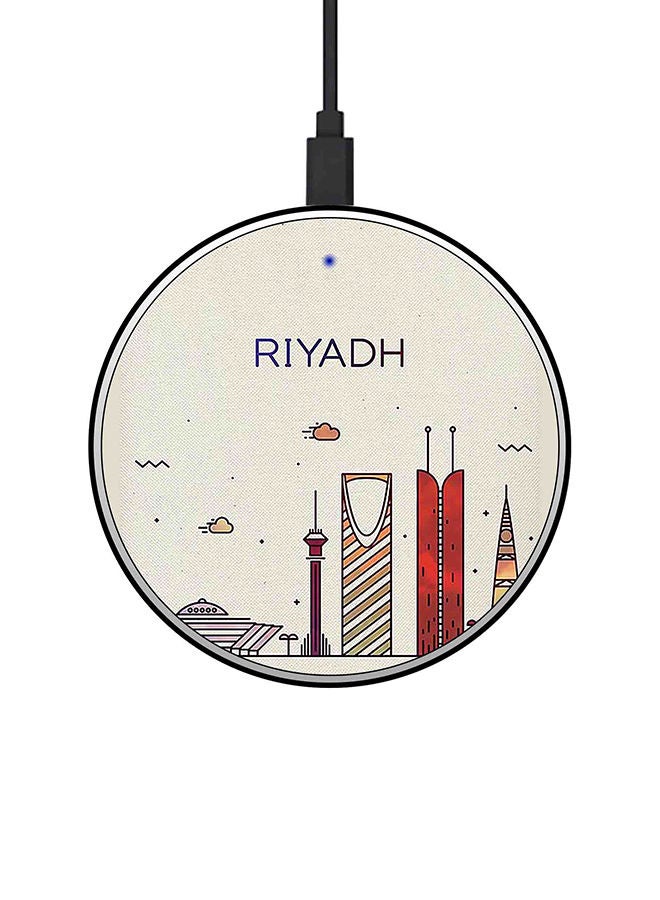 نيبمينينت شاحن لاسلكي سريع رفيع للغاية بقدرة 15 وات متعدد الألوان