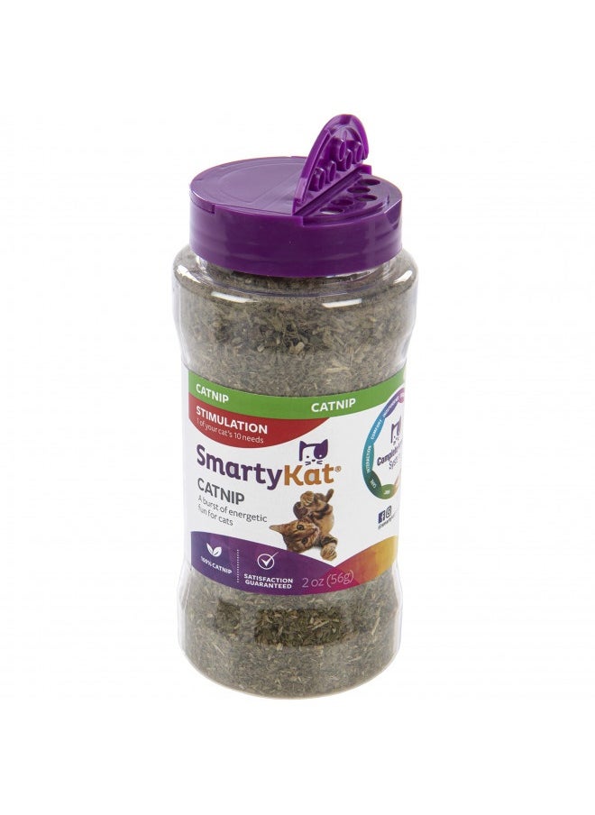 SmartyKat Smartykat Catnip For Cats And Kittens, Shaker Canister - 2 Ounces  - Image 3