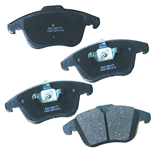 Bendix Premium SBC1306 Ceramic Front Brake Pads for Select Models Jaguar XE, Land Rover LR2, Range Evoque, MG GT, Volvo S60, S80, V40, V40 Cross Country, V60, V70, XC70, XC70 - Image 1