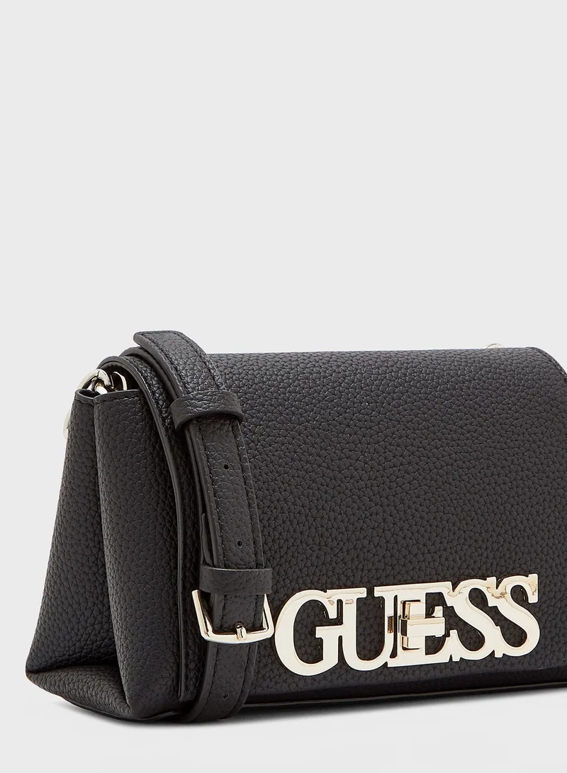 GUESS Uptown Chic Mini Flap Over Crossbody