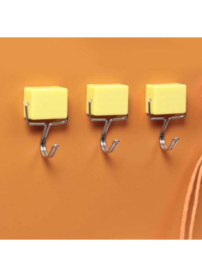 Thoraya Magnet Hooks Strong Adhesive Multifunctional Punch Free Rust Proof Hanging Hooks for Refrigerator Iron Door  - Image 5