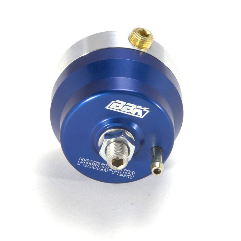 BBK Performance BBK 1706 Fuel Pressure Regulator Fully Adjustable CNC Machined Billet Aluminum Direct Fit for Ford Mustang 50 And 302351 EFI Applications